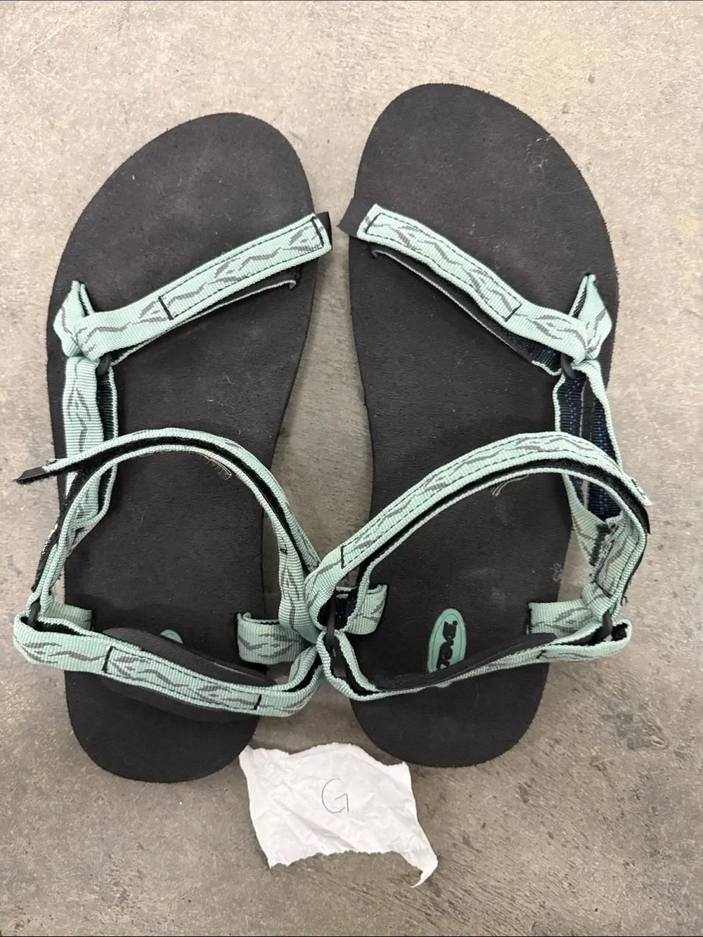 Teva sandals adjustable